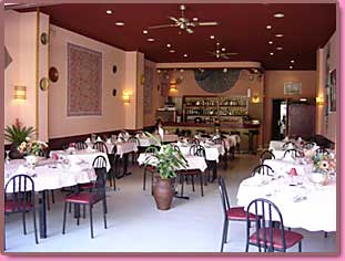 inside restaurant