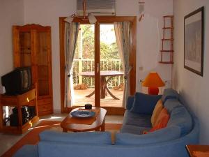 Lounge towards large balcony