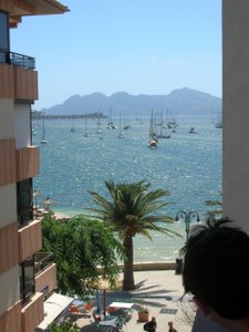 View from balcony