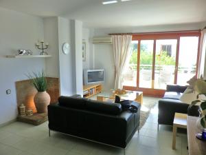 LIVING AREA FACING BALCONY