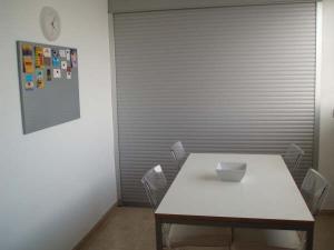 Breakfast area in kitchen.