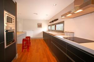 Open plan kitchen