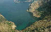 Cala Boquer  - Large Aerial View